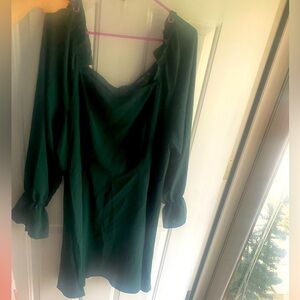 Green SHEIN dress